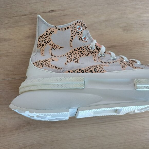 ❤️Converse Rare Legacy CX Platform Hi Leopard Sz 12 Women's Shoes Beige A06820C - Picture 11 of 11